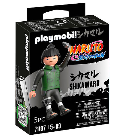 Playmobil Naruto - Shikamaru - 71107 - 5 Dele Playmobil Naruto - Shikamaru - 71107 - 5 Dele