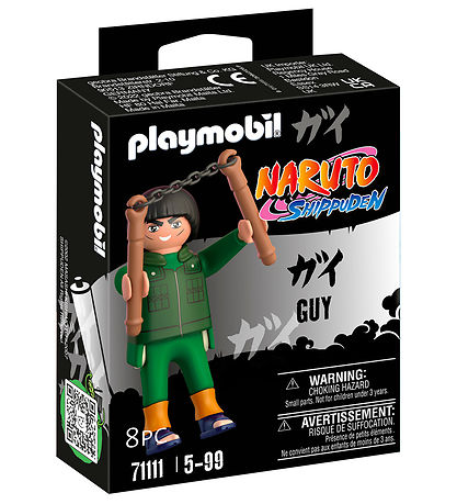 Playmobil Naruto - Guy - 71111 - 8 Dele Playmobil Naruto - Guy - 71111 - 8 Dele