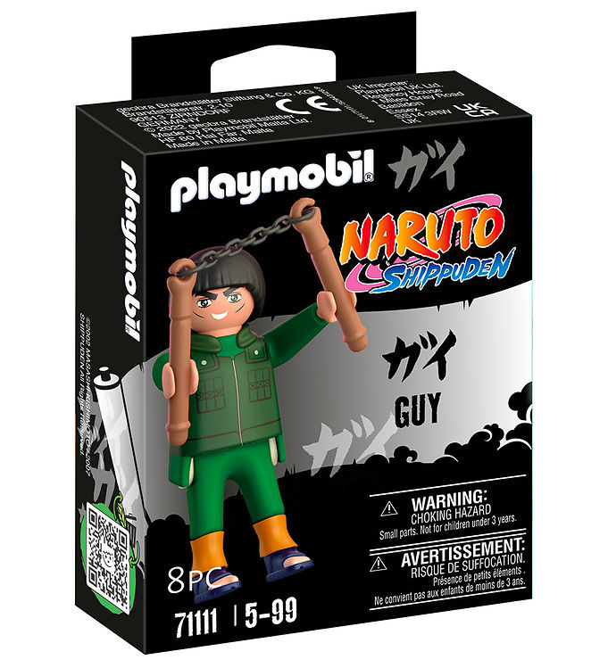 Playmobil Naruto - Guy - 71111 - 8 Dele