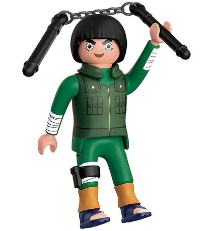 Playmobil Naruto - Rock Lee - 71118 - 9 Dele Playmobil Naruto - Rock Lee - 71118 - 9 Dele
