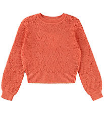 Molo Bluse - Uld/Polyester - Ginger - Warm Coral Molo Bluse - Uld/Polyester - Ginger - Warm Coral