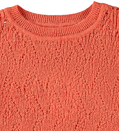 Molo Bluse - Uld/Polyester - Ginger - Warm Coral
