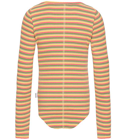 Molo Bluse - Rib - Rochelle - Sun Coral Moss