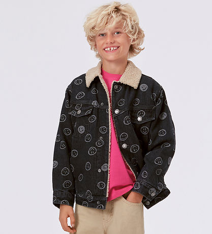 Molo Denimjakke - Hiro - Happiness Black Molo Denimjakke - Hiro - Happiness Black