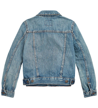 Polo Ralph Lauren Denimjakke - Cropped - Trucker - Dafnie Wash