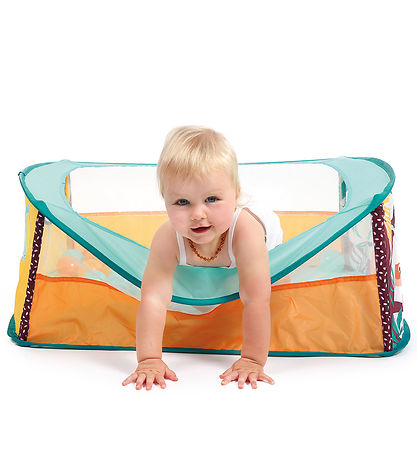 Ludi Kravlegård m. Bolde - 80x80x30 cm - Jungle Ludi Kravlegård m. Bolde - 80x80x30 cm - Jungle