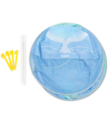 Ludi Skyggetelt - UV50 - 115x80 cm - Blå/Mint Ludi Skyggetelt - UV50 - 115x80 cm - Blå/Mint