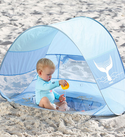 Ludi Skyggetelt - UV50 - 115x80 cm - Blå/Mint Ludi Skyggetelt - UV50 - 115x80 cm - Blå/Mint