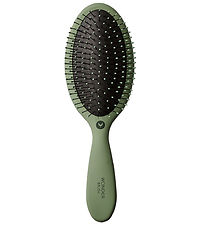 HH Simonsen Hårbørste - Wonder Brush - Army Green HH Simonsen Hårbørste - Wonder Brush - Army Green