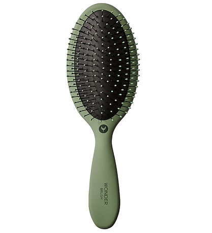 HH Simonsen Hårbørste - Wonder Brush - Army Green HH Simonsen Hårbørste - Wonder Brush - Army Green