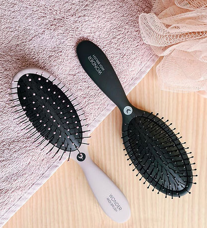 HH Simonsen Hairbrush - Wonder Midi Brush - Black
