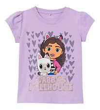 Name It T-shirt - NmfMassa Gabbys Dollhouse - Orchid Bloom Name It T-shirt - NmfMassa Gabbys Dollhouse - Orchid Bloom
