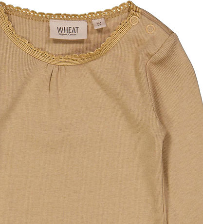 Wheat Body l/æ - Rib - Latte Wheat Body l/æ - Rib - Latte