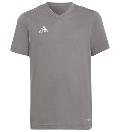 adidas Performance T-shirt - Ent22 Tee Y - Grå/Hvid adidas Performance T-shirt - Ent22 Tee Y - Grå/Hvid