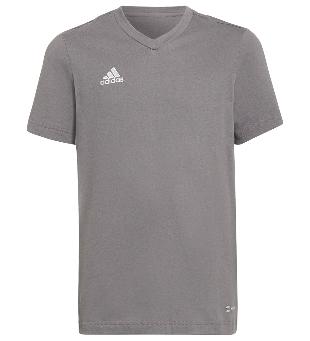 adidas Performance T-Shirt - Ent22 Tee Y - Grijs/Wit - adidas Performance - 12 jaar (152) - T-Shirts