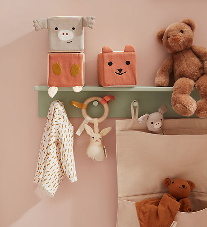 Kids Concept Bamser - 3 Stk. - 9x9 cm - Play Cubes Textile Kids Concept Bamser - 3 Stk. - 9x9 cm - Play Cubes Textile