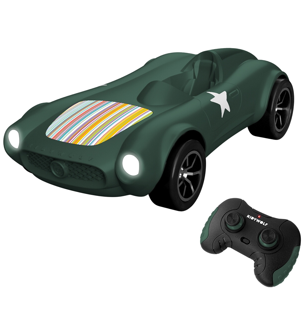 Kidywolf Fernbedienung Auto - Kidycar - 1:12 - Grün - Kidywolf - One Size - Autos