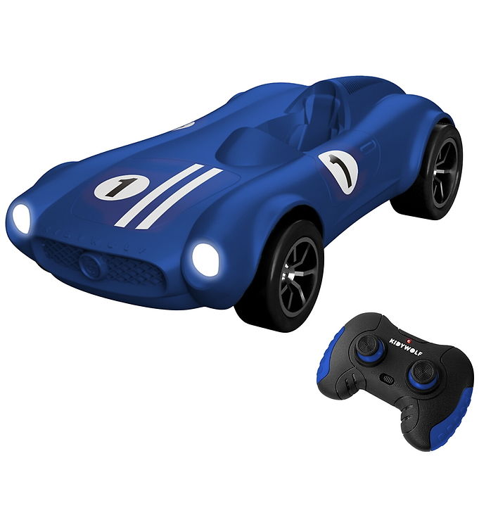 Kidywolf Fjernstyret Bil - Kidycar - 1:12 - Blå