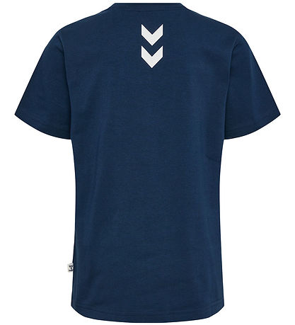 Hummel T-shirt - hmlLucas - Dress Blue