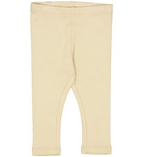 Wheat Leggings - Rib - Yellow Dream Wheat Leggings - Rib - Yellow Dream