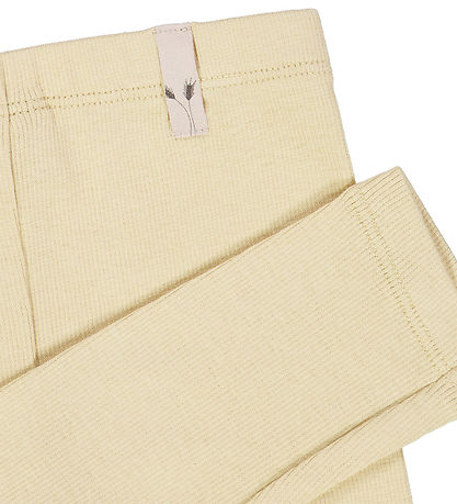 Wheat Leggings - Rib - Yellow Dream Wheat Leggings - Rib - Yellow Dream