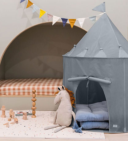 3 Sprouts Legetelt - 100 x 135 cm - Blå