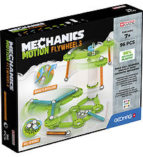 Geomag Magnetsæt - Mechanics Motion Recycled Flywheels - 96 Dele