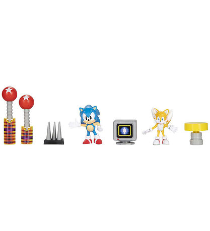 Sonic Legesæt - Diorama Set - Figure - 7 Dele Sonic Legesæt - Diorama Set - Figure - 7 Dele