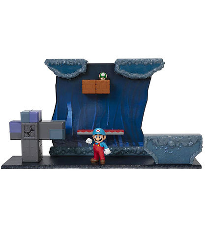 Super Mario Legesæt - Underground Playset - 9 Dele Super Mario Legesæt - Underground Playset - 9 Dele