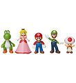 Super Mario Figurer - 5 stk. - Mario & Friends Super Mario Figurer - 5 stk. - Mario & Friends