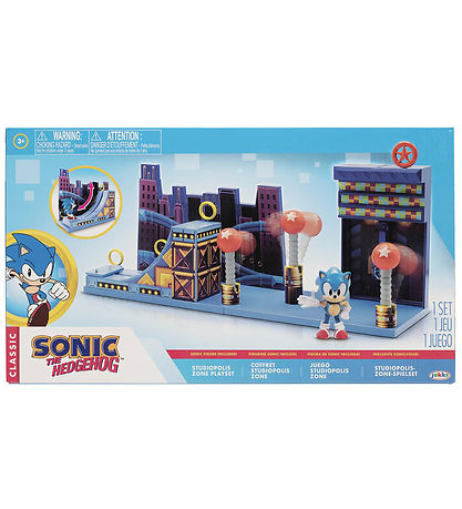 Sonic Legesæt - Studiopolis Playset Zone Sonic Legesæt - Studiopolis Playset Zone
