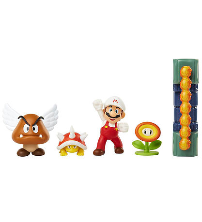 Super Mario Legesæt - Diorama Set - Lava Castle - 5 Dele Super Mario Legesæt - Diorama Set - Lava Castle - 5 Dele