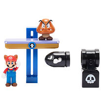 Super Mario Legesæt - Diorama Set - Switchback Hill - 5 Dele Super Mario Legesæt - Diorama Set - Switchback Hill - 5 Dele