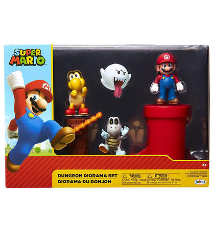 Super Mario Legesæt - Diorama Set - Dungeon Super Mario Legesæt - Diorama Set - Dungeon