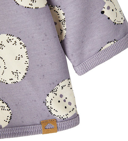 Name It Sweatshirt - NbfKianne - Lavender Gray Name It Sweatshirt - NbfKianne - Lavender Gray