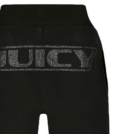 Juicy Couture Sweatpants - Velour - Sort Juicy Couture Sweatpants - Velour - Sort