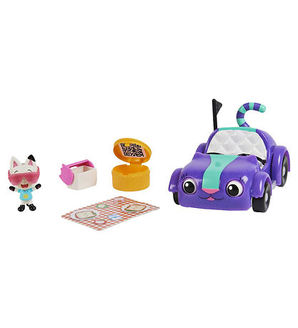 Gabby's Dollhouse Sæt - Carlita & Pandy Paws Picnic