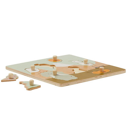 Kids Concept Puslespil - 7 Brikker - Træ Kids Concept Puslespil - 7 Brikker - Træ