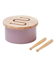 Kids Concept Trælegetøj - Tromme Mini - 16,5 x 9 cm - Lilla Kids Concept Trælegetøj - Tromme Mini - 16,5 x 9 cm - Lilla