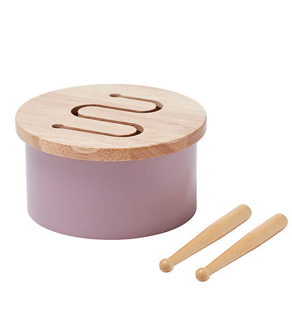 Kids Concept Trælegetøj - Tromme Mini - 16,5 x 9 cm - Lilla Kids Concept Trælegetøj - Tromme Mini - 16,5 x 9 cm - Lilla