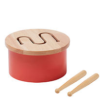 Kids Concept Trælegetøj - Tromme Mini - 16,5 x 9 cm - Rød Kids Concept Trælegetøj - Tromme Mini - 16,5 x 9 cm - Rød