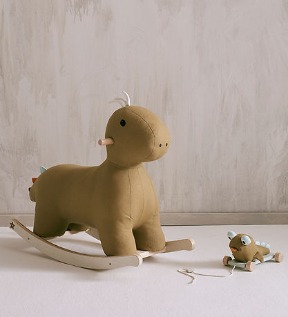 Kids Concept Gyngehest - Dino - Grøn