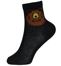DYR-Cph Strømper - DYRGalop - Black Brun Bjørn DYR-Cph Strømper - DYRGalop - Black Brun Bjørn