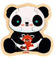 Djeco Puslespil - 9 Brikker - Træ - Panda Djeco Puslespil - 9 Brikker - Træ - Panda