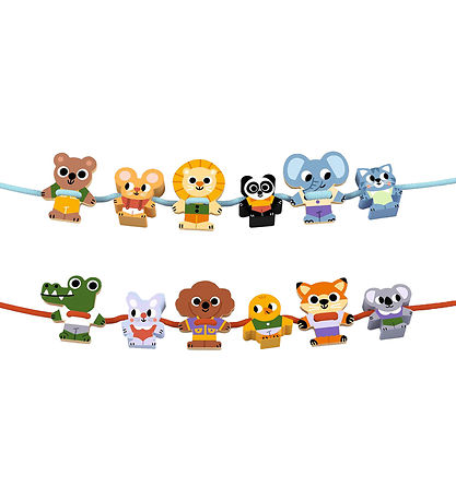 Djeco Perler - Træ - 14 Dele - FilaFriends