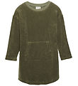 Minymo Kjole - Frotté - Deep Lichen Green Minymo Kjole - Frotté - Deep Lichen Green