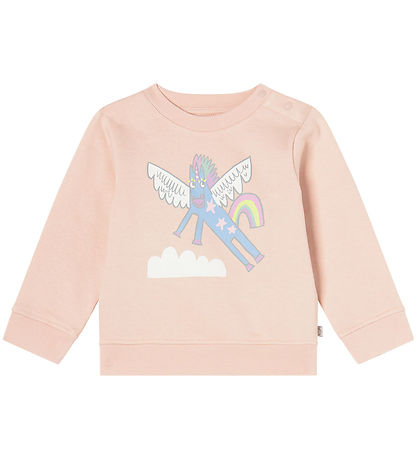 Stella McCartney Kids Sweatshirt - Pudderrosa m. Enhjørning Stella McCartney Kids Sweatshirt - Pudderrosa m. Enhjørning