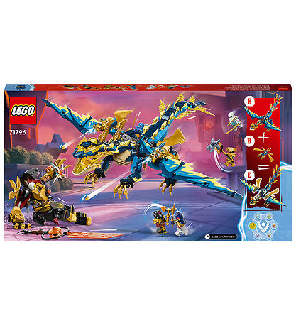 LEGO® Ninjago - Elementdrage mod kejserinde... 71796 - 1038 Dele