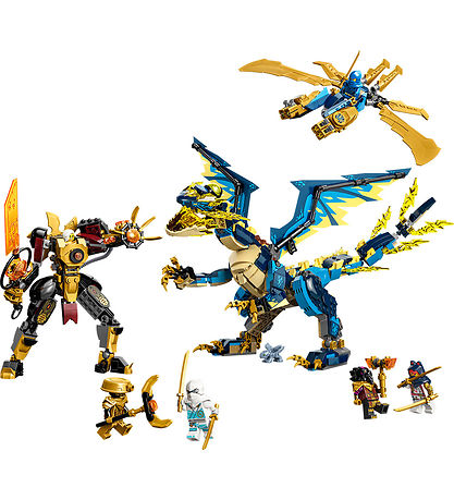 LEGO® Ninjago - Elementdrage mod kejserinde... 71796 - 1038 Dele