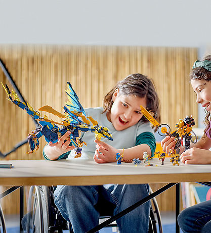 LEGO® Ninjago - Elementdrage mod kejserinde... 71796 - 1038 Dele